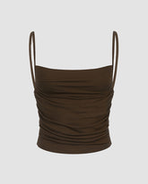 Shadows Call Ruched Cami Top